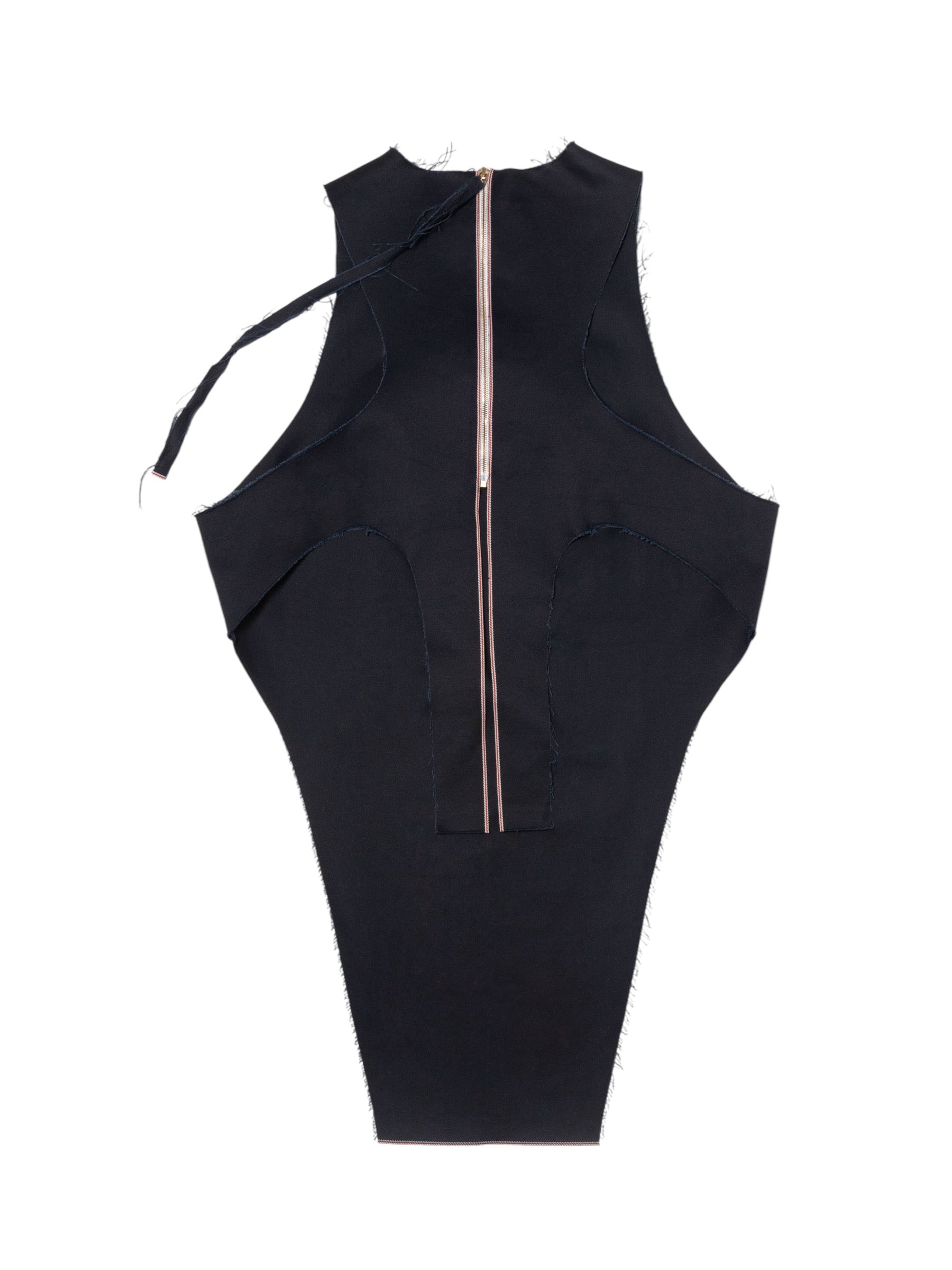 THE RAW DENIM HALTER