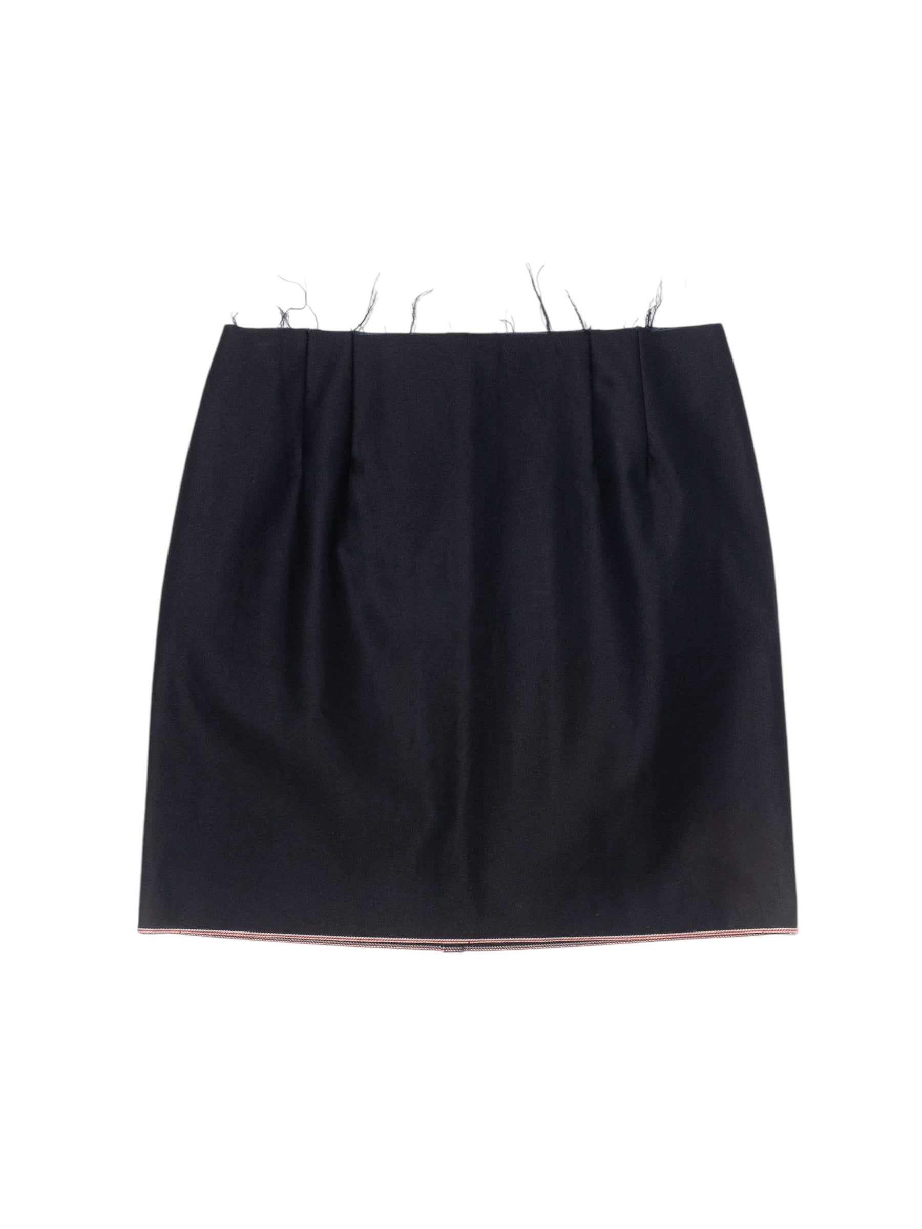 THE RAW DENIM SKIRT