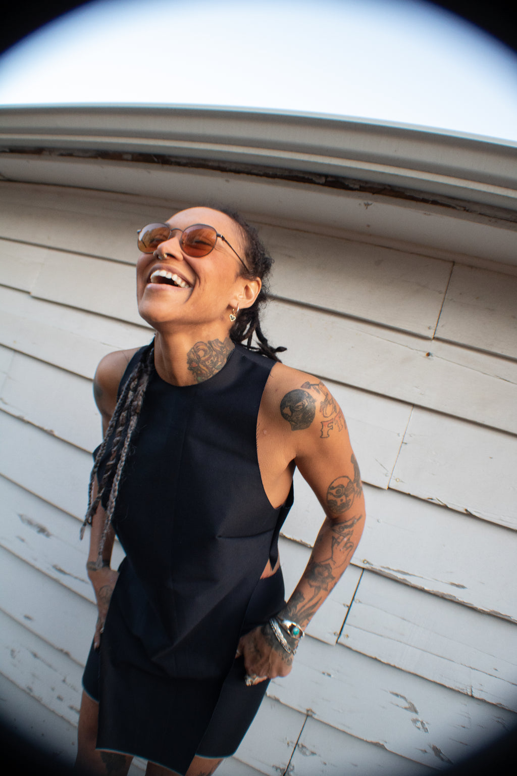 THE RAW DENIM HALTER