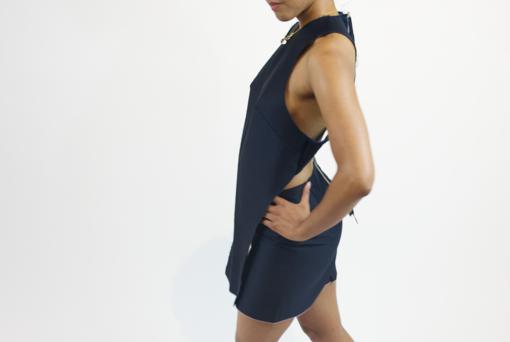 THE RAW DENIM HALTER